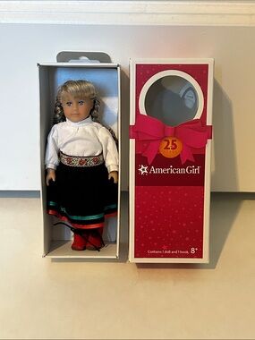 American Girl Kirsten Winter Clothes 25th Anniversary 6 inch Doll